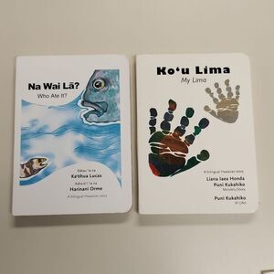 Bilingual Hawaiian Story Board Books Set of 2